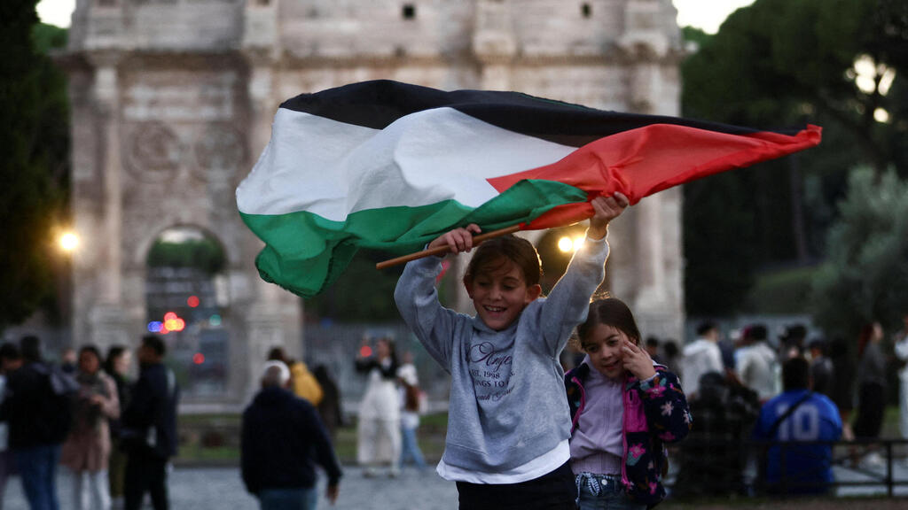 הפגנות פרו-פלסטיניות ברומא