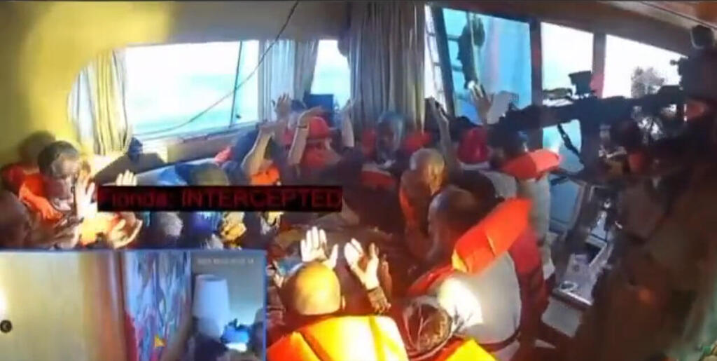 פעילי משט סומוד לעזה מעצר כוחות צה"ל חיל הים