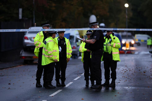 זירת פיגוע בית כנסת מנצ'סטר בריטניה