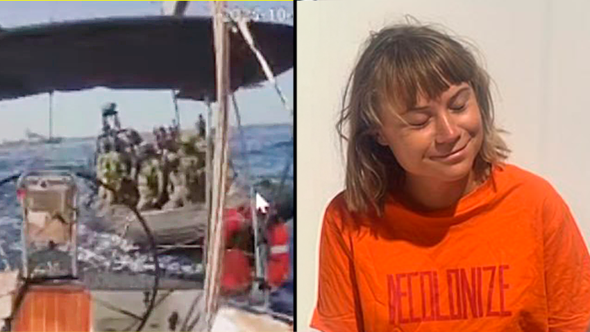 גרטה טונברג, לוחמי שייטת משתלטים משט