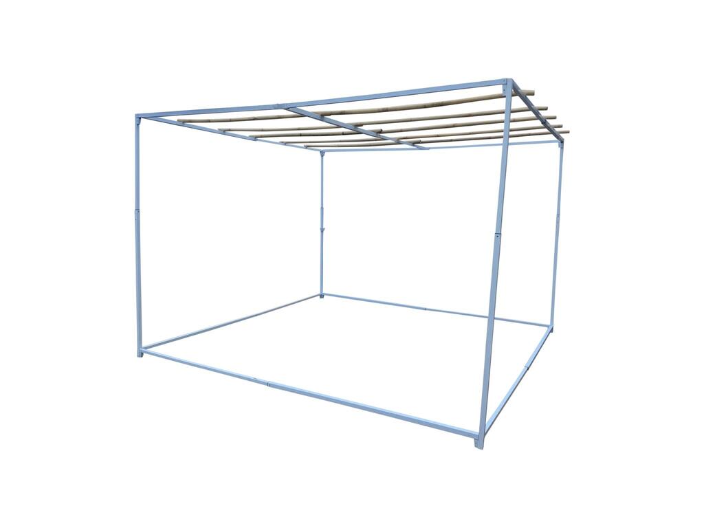 פטנט להנחת מוטות במבוק על גג הסוכה