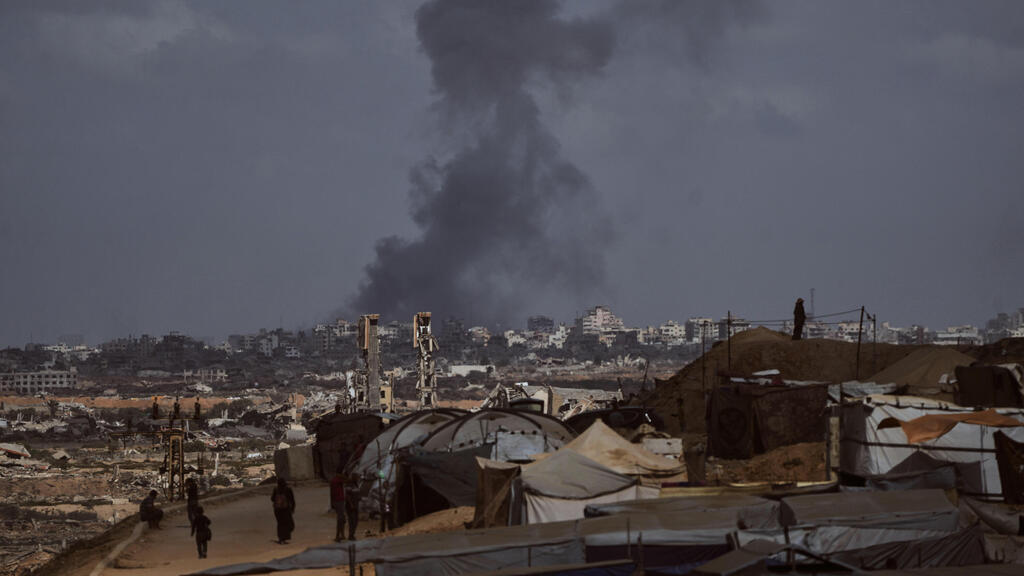 עשן בעזה