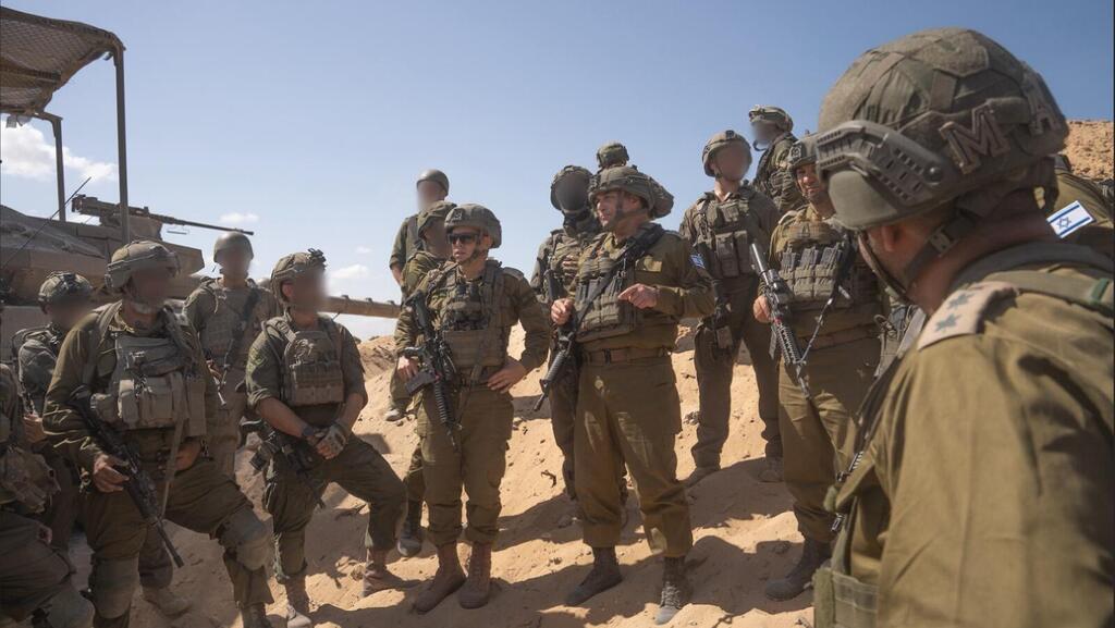 הרמטכ"ל בסיור בנקודה המערבית במסדרון נצרים