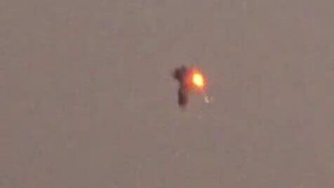 תיעוד מיירוט הכטב"ם באילת