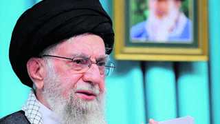 נשיא איראן עלי חמינאי