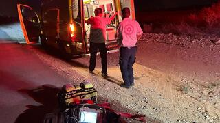 הזירה בה טרקטורון באגי התהפך בשטח פתוח בנחל חיפושית וגבר בן 50 נהרג