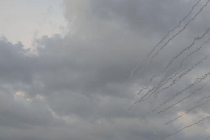 Rocket interception over Netiv HaAsara: 'Like a hunting dog, I sensed something wasn’t normal' (Photo: Ronen Avisror) מתקפת ה 7 באוקטובר