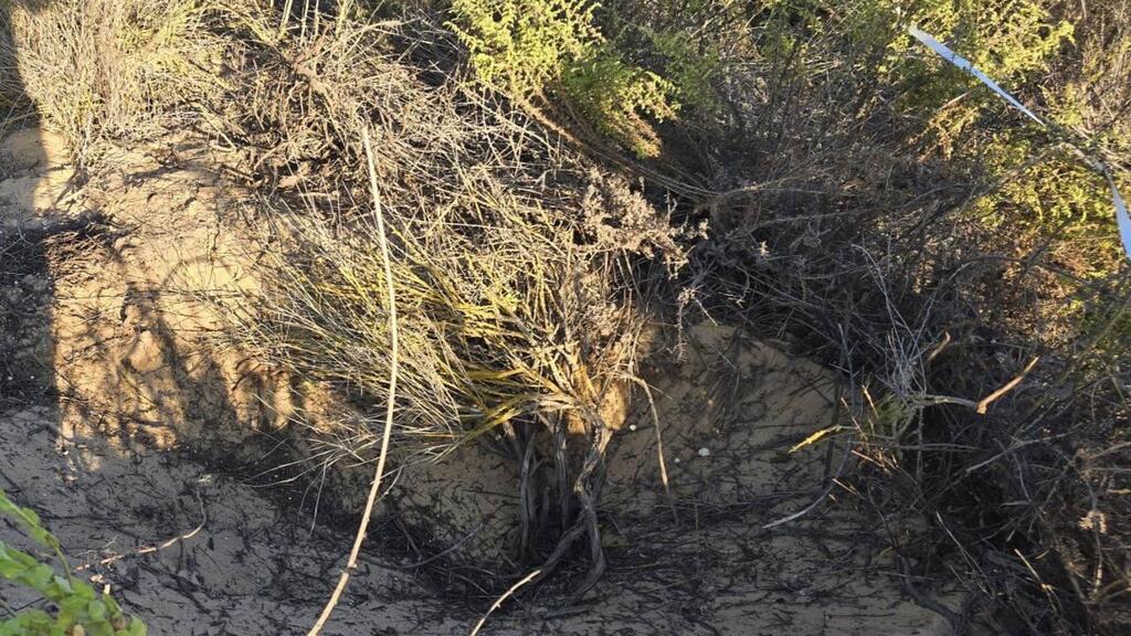זירת הנפילה סמוך לנתיב העשרה