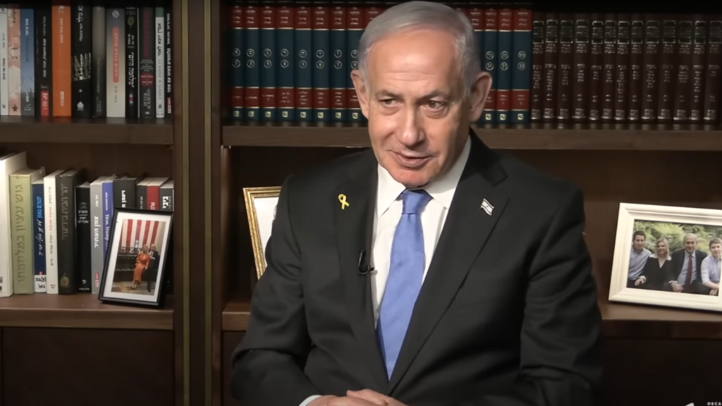 ראש הממשלה בנימין נתניהו מתראיין לבן שפירו