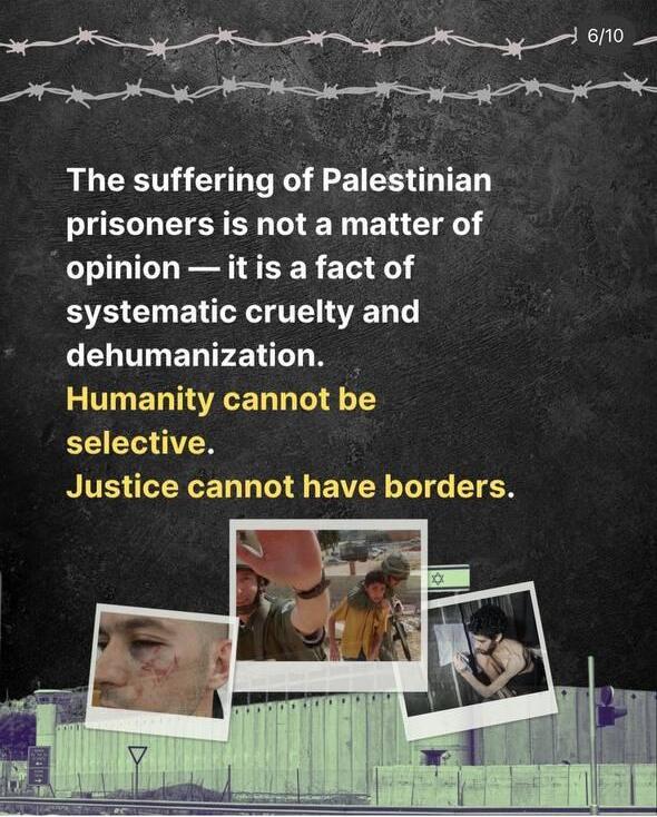 גרטה שיתפה פוסט על "סבל האסירים הפלסטינים" - עם תמונה של החטוף אביתר דוד