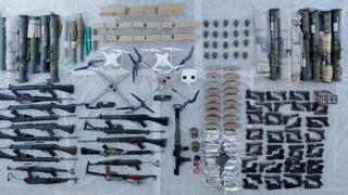 אמל"ח שנתפס על ידי כוחות הביטחון באיו"ש שמקורם באיראן