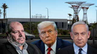   בנימין נתניהו, חליל אל חיה, דונלד טראמפ, שארם א שייח מצרים