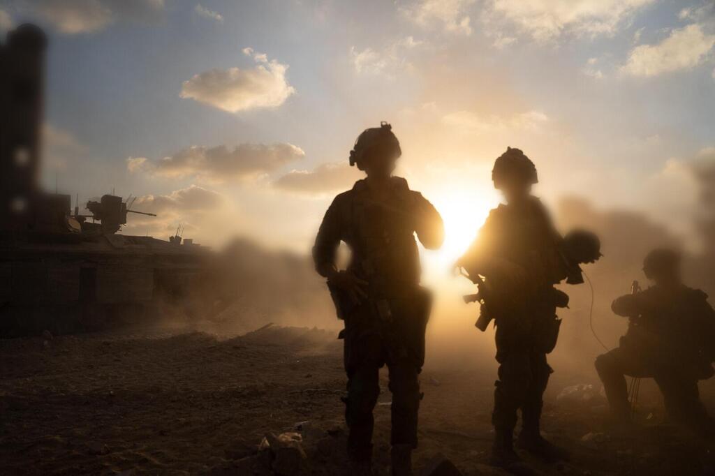 IDF forces operating in Gaza (Photo: IDF) פעילות כוחות אוגדה 36 בעיר עזה