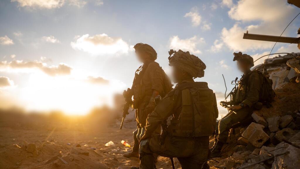 פעילות כוחות אוגדה 36 בעיר עזה