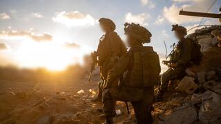 פעילות כוחות אוגדה 36 בעיר עזה