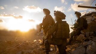 פעילות כוחות אוגדה 36 בעיר עזה