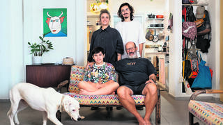 > משפחת כץ–מינרבו, קריית שלום ת״א