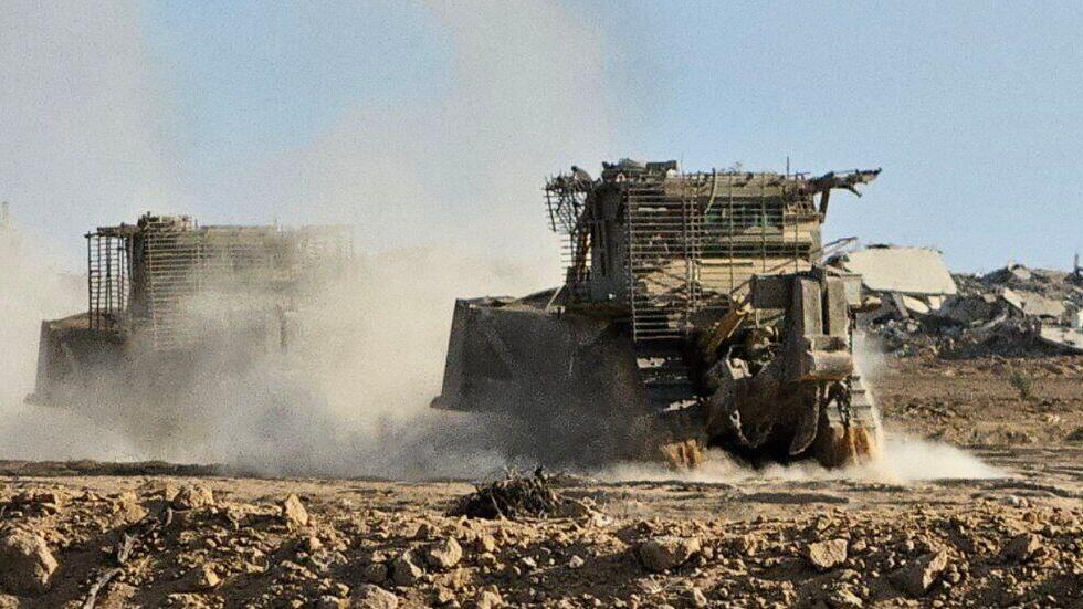 IDF forces withdraw from Gaza Strip ahead of ceasefire חלק מהכוחות שלוקלים חלק בנסיגה היום במרכז הרצועה