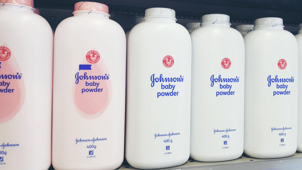 Тальк Johnson & Johnson 