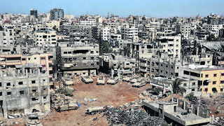 טנקים של צה"ל בעיר עזה