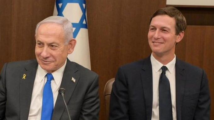 ישיבת הממשלה בה לקחו חלק ויטקוף וקושנר