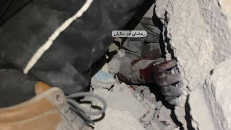 После удара в Газе הבית שהופצץ במרכז העיר עזה