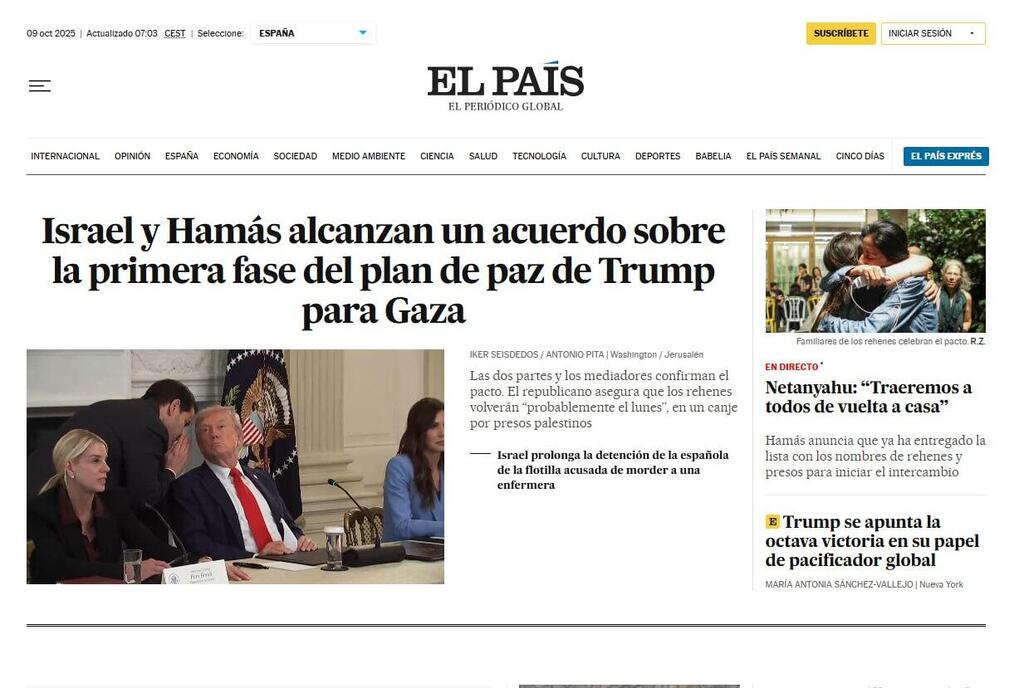 סיקור עולמי בעולם תקשורת בינלאומית על הסכם עסקת חטופים בין ישראל ל חמאס הפסקת אש ב עזה