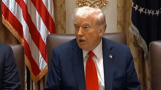 טראמפ בישיבת קבינט