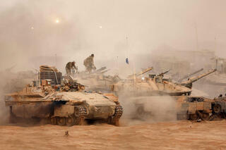 כוחות צה"ל בגבול הרצועה