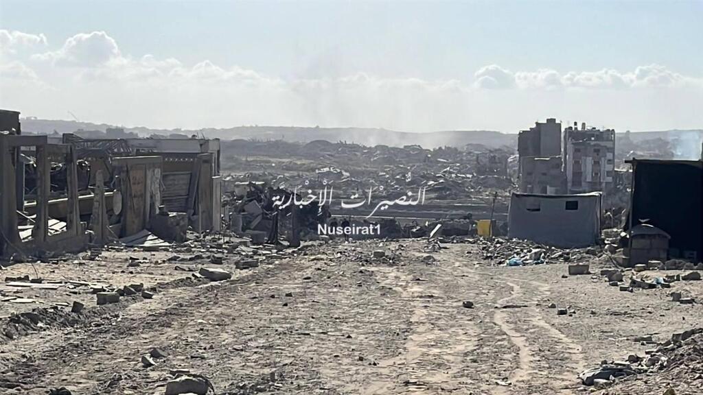 הריסות בעיר עזה