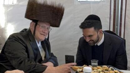 זוהראן ממדאני בסוכה של סאטמר