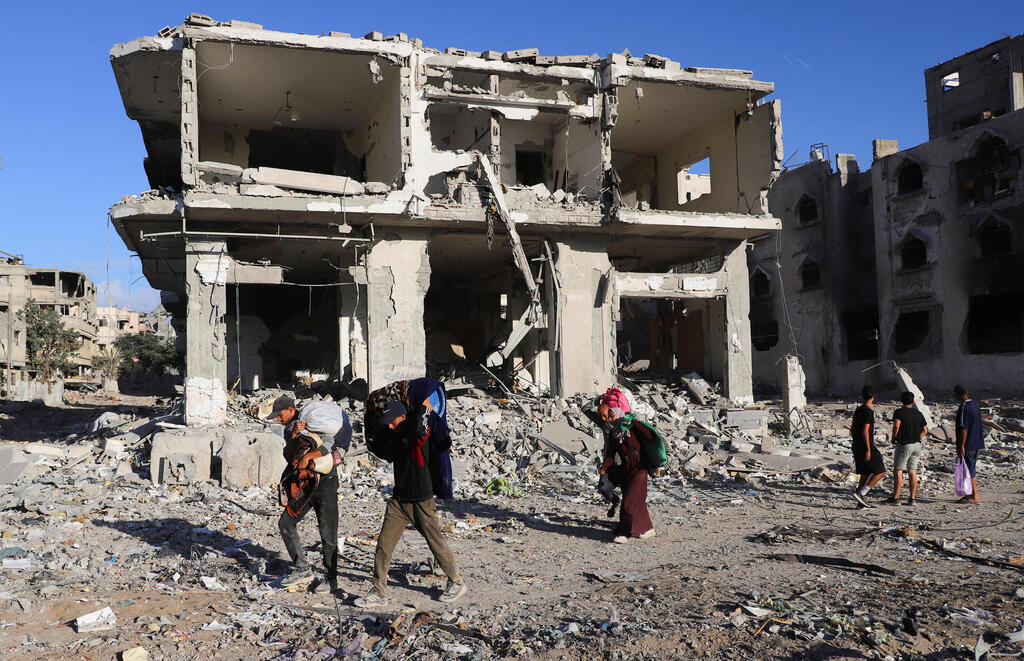 הריסות בעיר עזה