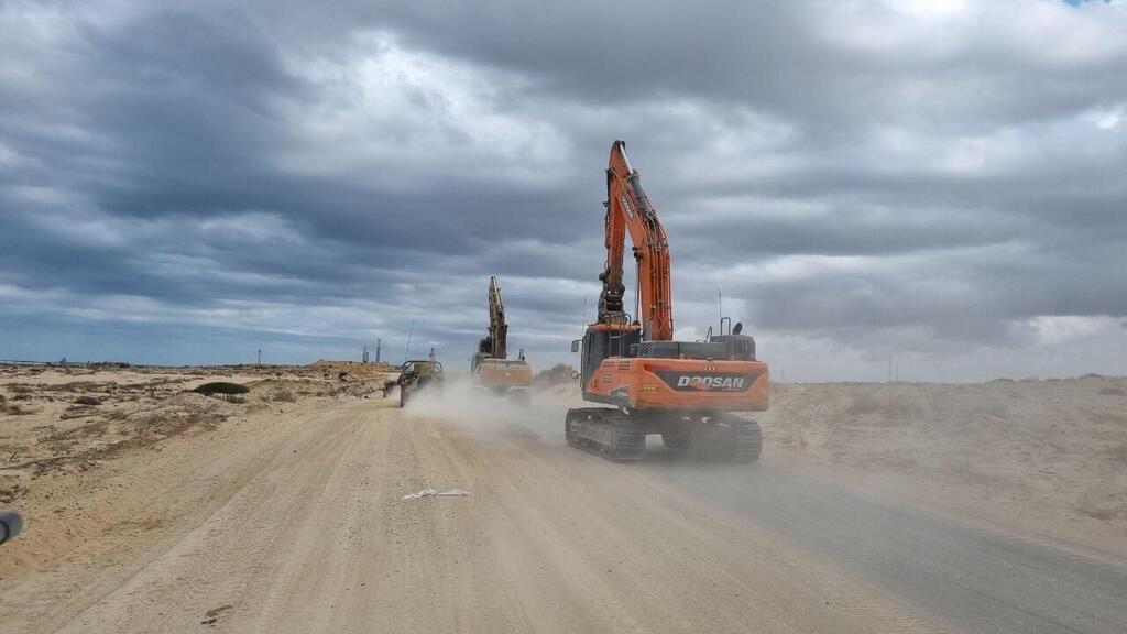 יציאת כוחות צה"ל מרצועת עזה לקראת הפסקת האש