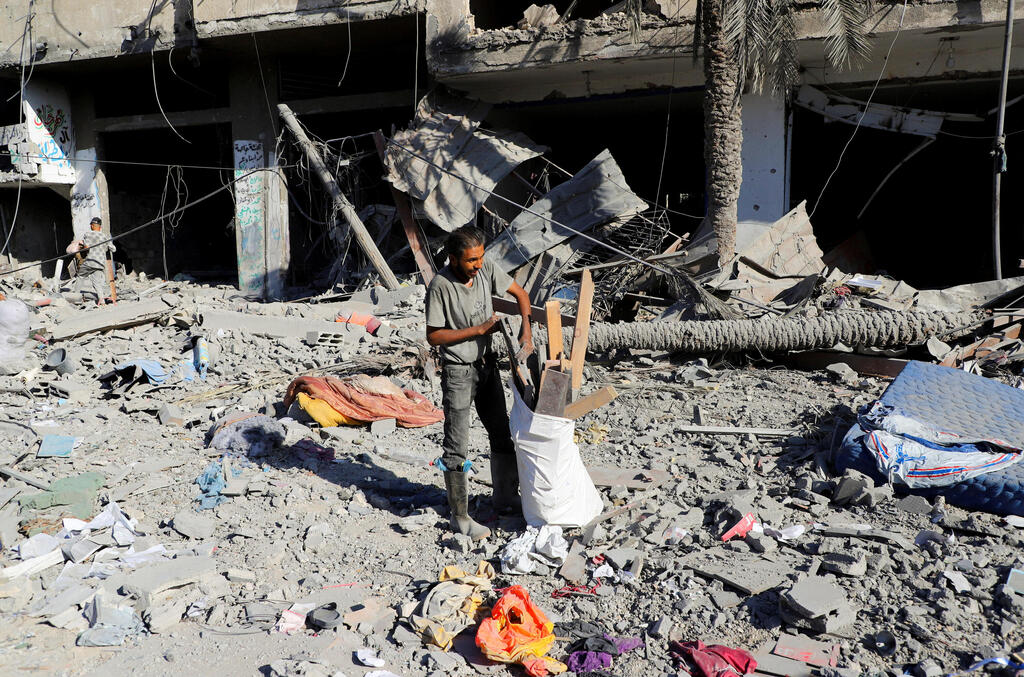 הריסות בעיר עזה