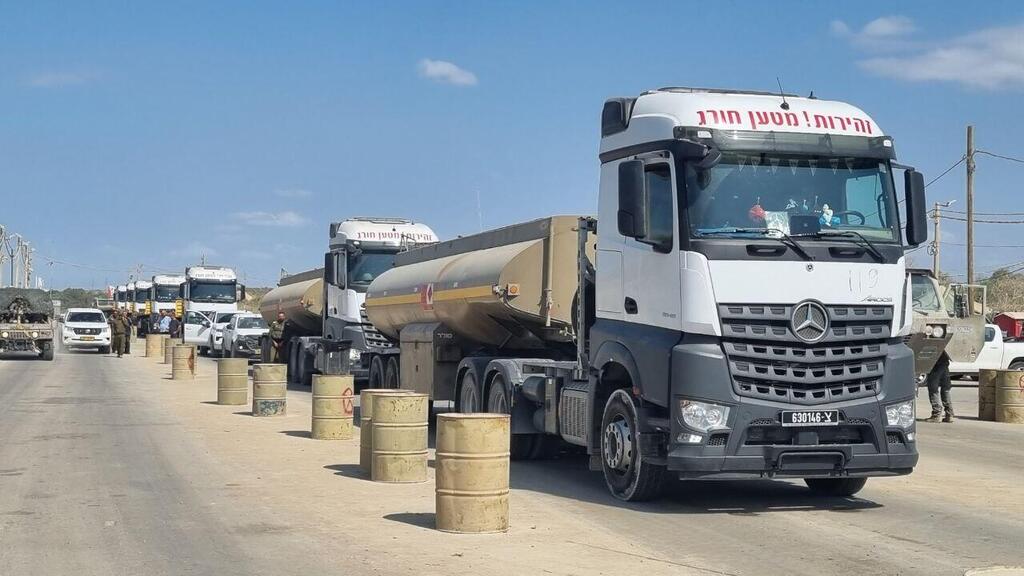 IDF forces withdraw from Gaza Strip ahead of ceasefire (Photo: Gilad Cohen) יציאת כוחות צה"ל מרצועת עזה לקראת הפסקת האש