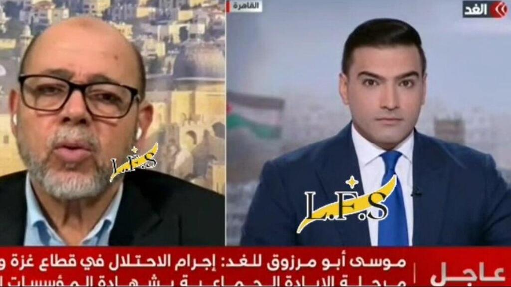  בכיר חמאס מוסא אבו מרזוק משתלח בעיתונאי בראיון