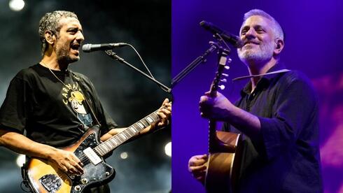 אביתר בנאי ודודו טסה בפסטיבל התמר