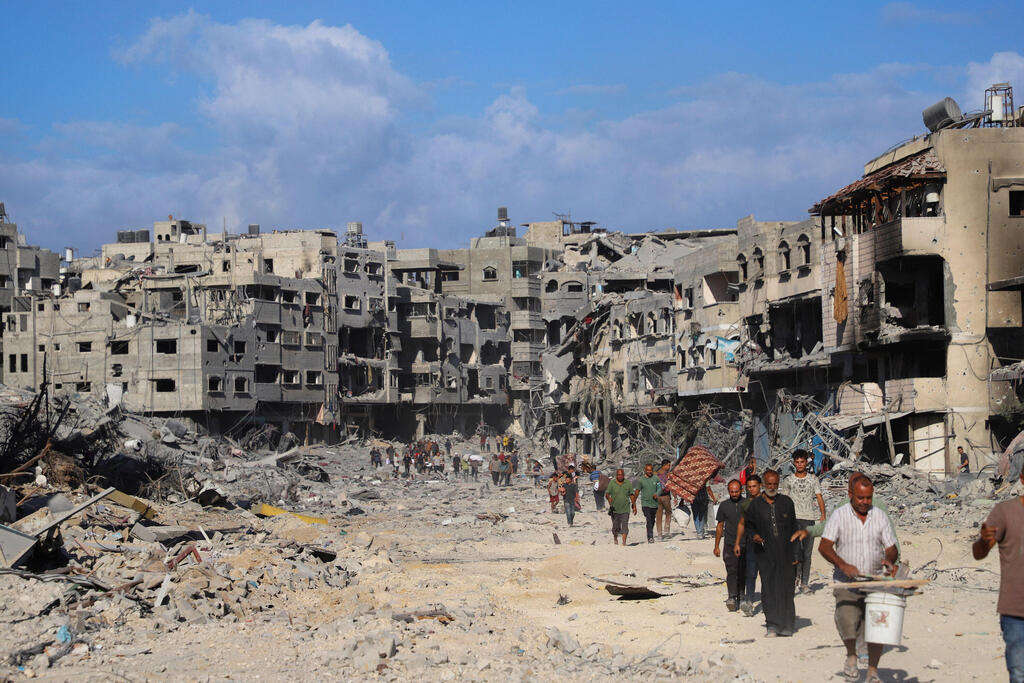 הריסות בעיר עזה