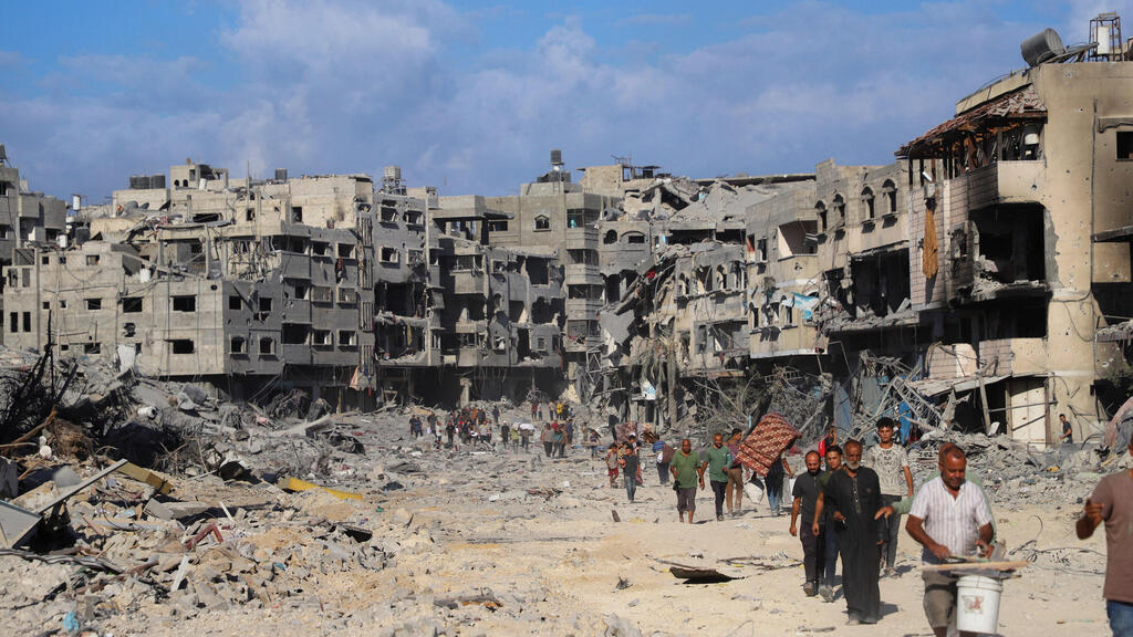 הריסות בעיר עזה