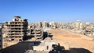 ההרס שהותירו הכוחות בצפון מערב עזה