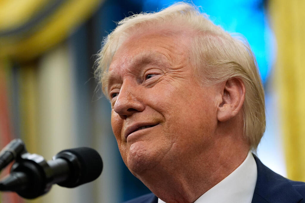 נשיא ארה"ב טראמפ 10 באוקטובר