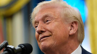 נשיא ארה"ב טראמפ 10 באוקטובר