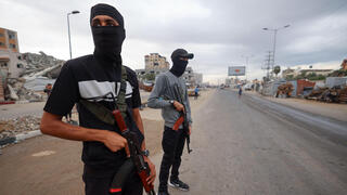 מחבלי חמאס בנוסייראת