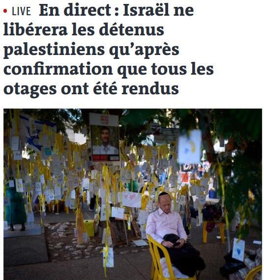 סיקור בעולם לקראת חזרת חטופים לה מונד