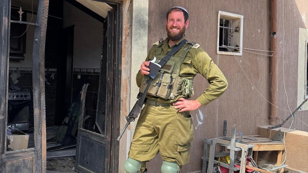 הרב אבי גולדברג בשירות המילואים