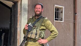הרב אבי גולדברג בשירות המילואים