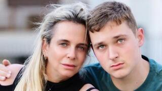 יעל יוספסברג ובנה מיכאל