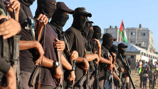 מחבלי חמאס בעזה