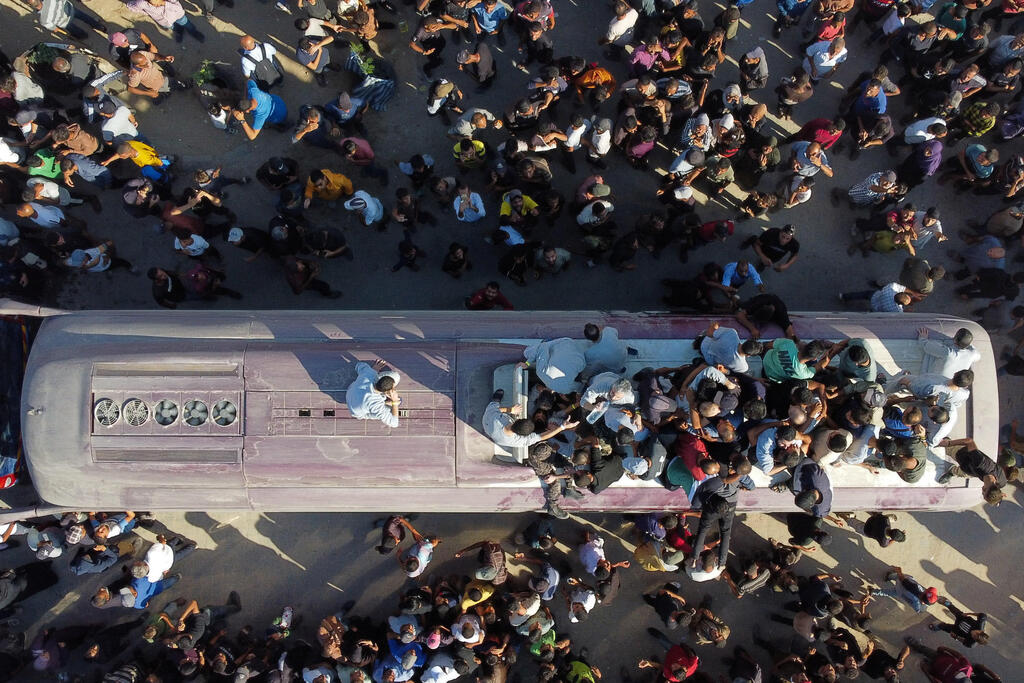 חגיגות קבלת הפנים בחאן יונס, עזה