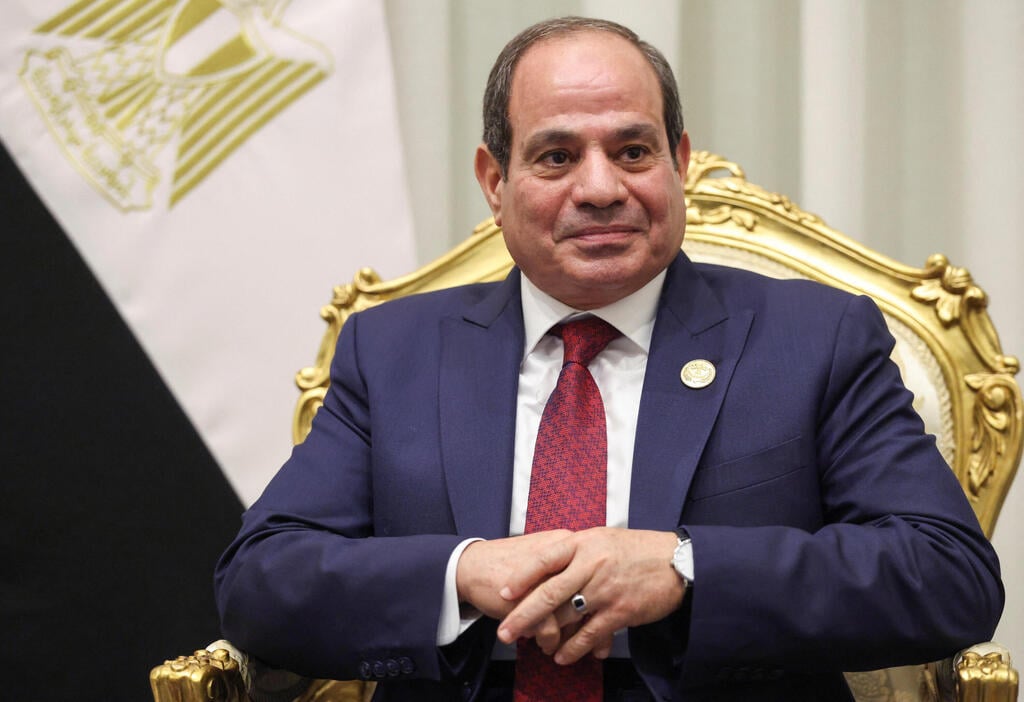 Egyptian President Abdel-Fattah el-Sissi. Cairo is considering a defensive military deployment to Saudi Arabia (Photo: REUTERS/Evelyn Hockstein) א-סיסי